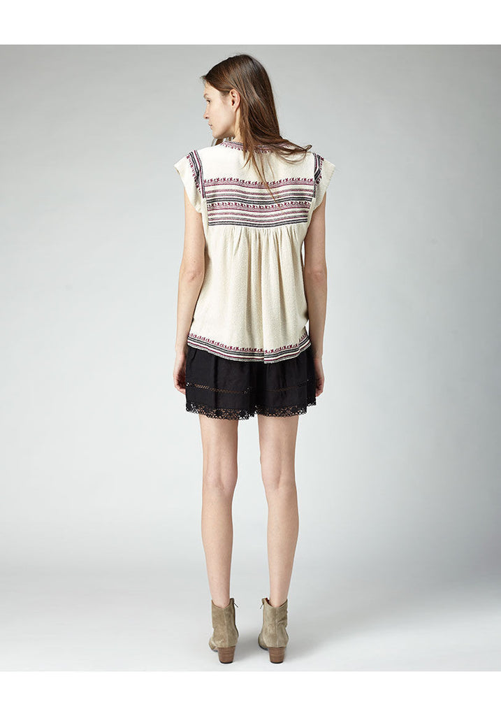Dumas Embroidered Top