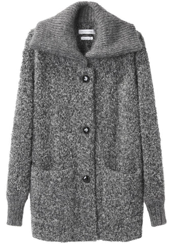 Ocho Knit Collar Coat