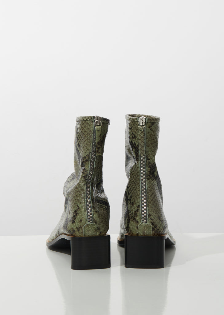 Bertine Snake Ankle Boots