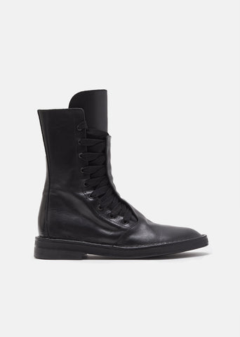 Leather Biker Boots