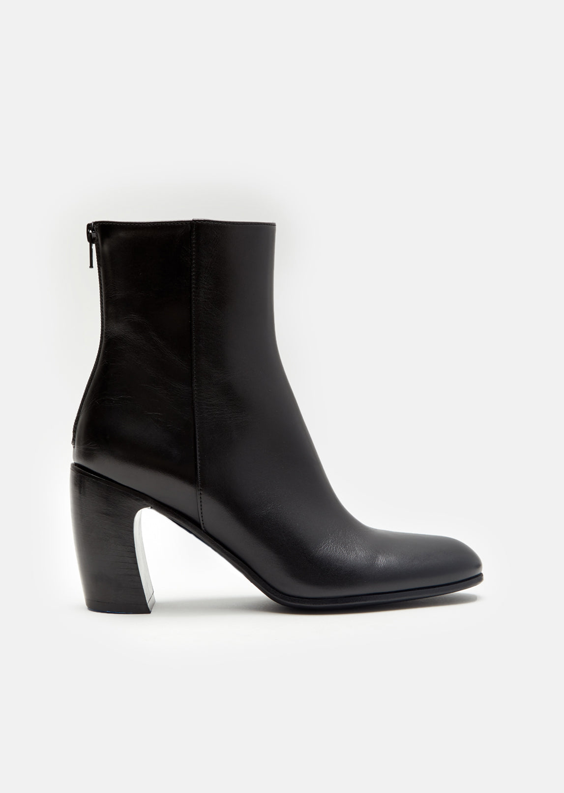 Leather Ankle Boots by Ann Demeulemeester- La Garçonne