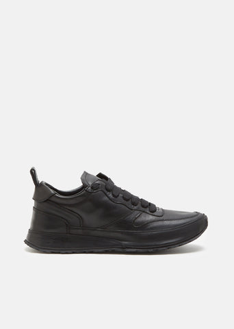 Calf Leather Lace Up Sneakers