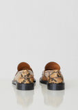 Monti Printed Snake Loafers