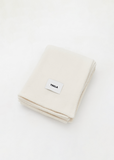 Solid Fine Merino Blanket  — Soft White
