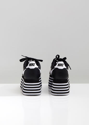 Nike Striped Platform Sneakers by Comme Des Garçons- La Garçonne