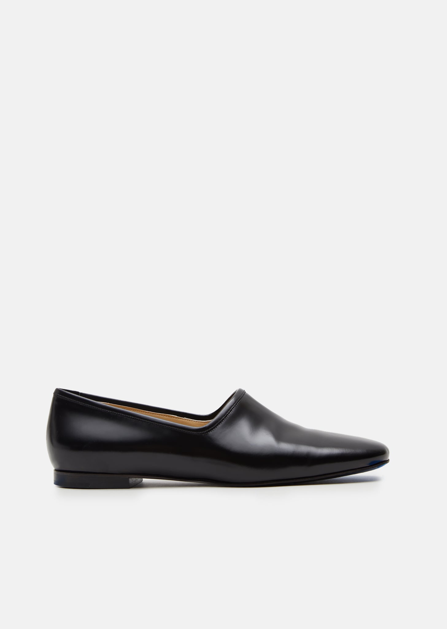 Leather flats Louis Feraud Black size 39 EU in Leather - 21339016