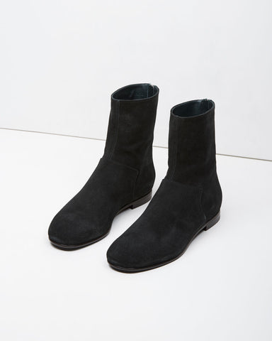 Suede Nude Boot