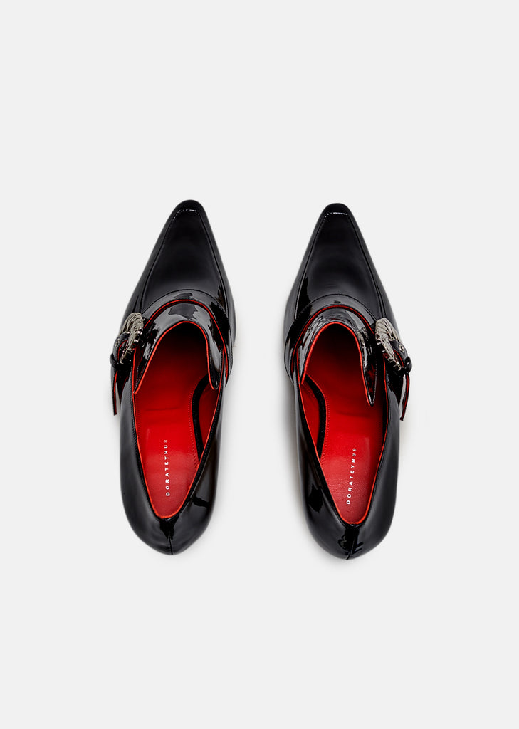 Coupe Patent Leather Heels