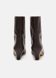 Dyna Pointed Toe Leather Boots