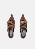 Double Strap Pointed Flats