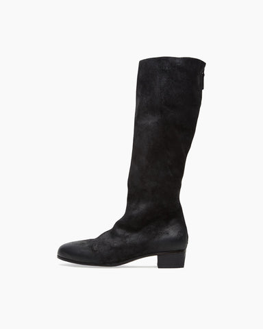 Back Zip Knee-High Boot