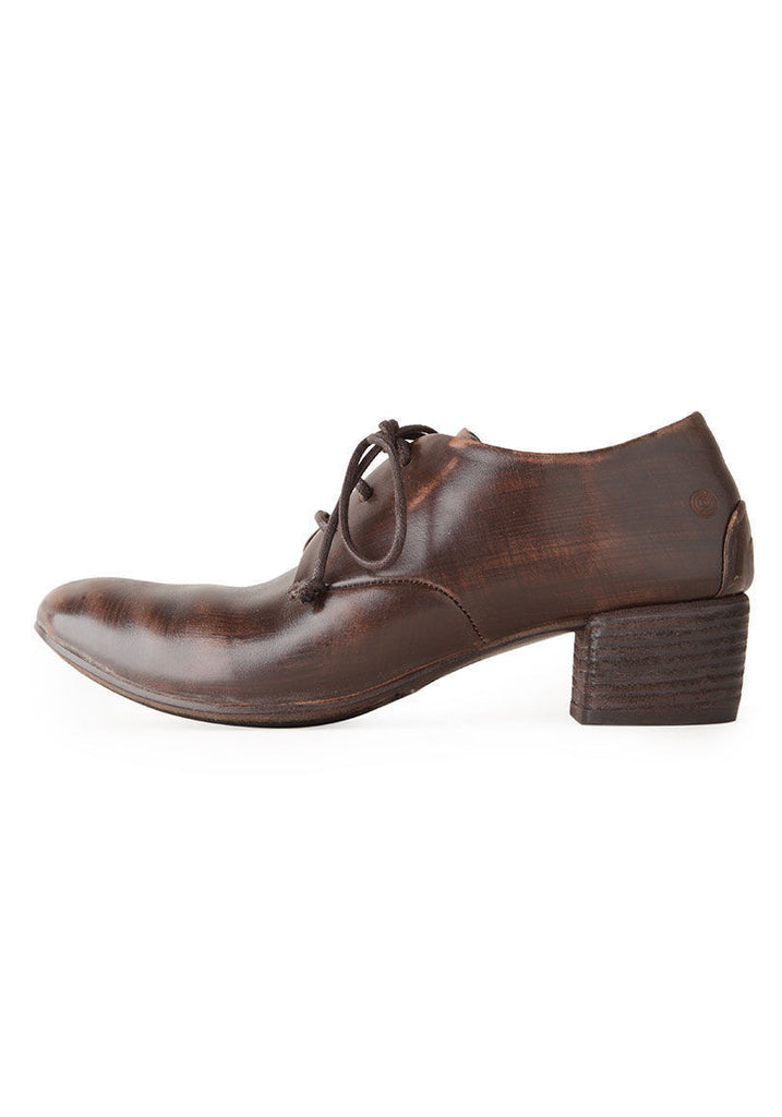 Mid-heel Lace Up Oxford