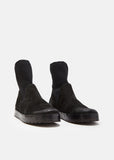 Cassata Distressed Suede Sock Boots