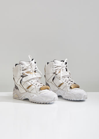 High Top Sneakers by Maison Margiela- La Garçonne