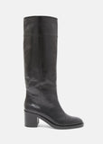 Brushed Effect Replica Tall Boots