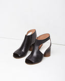 Cylindrical Heel Cut-Out Boot