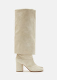 Suede Tall Tabi Boots