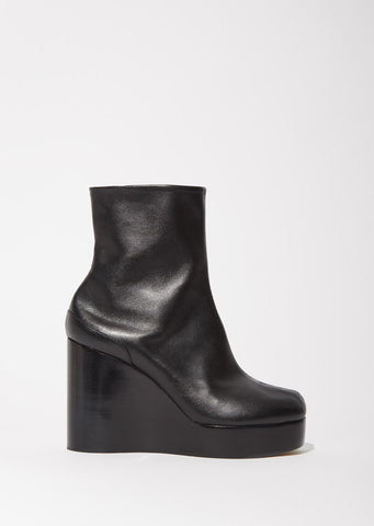 Platform Tabi Wedge Boot