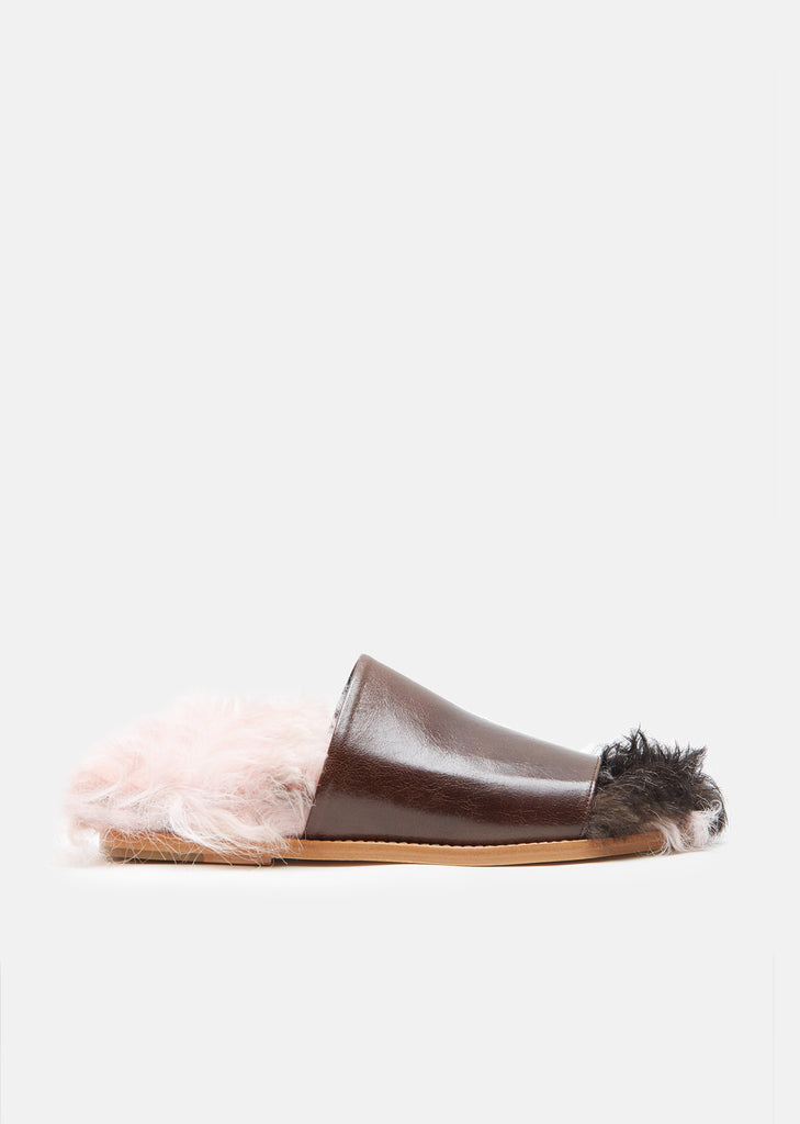 Fur Sandals