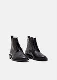 Jacen Calf Leather Lace Up Boots