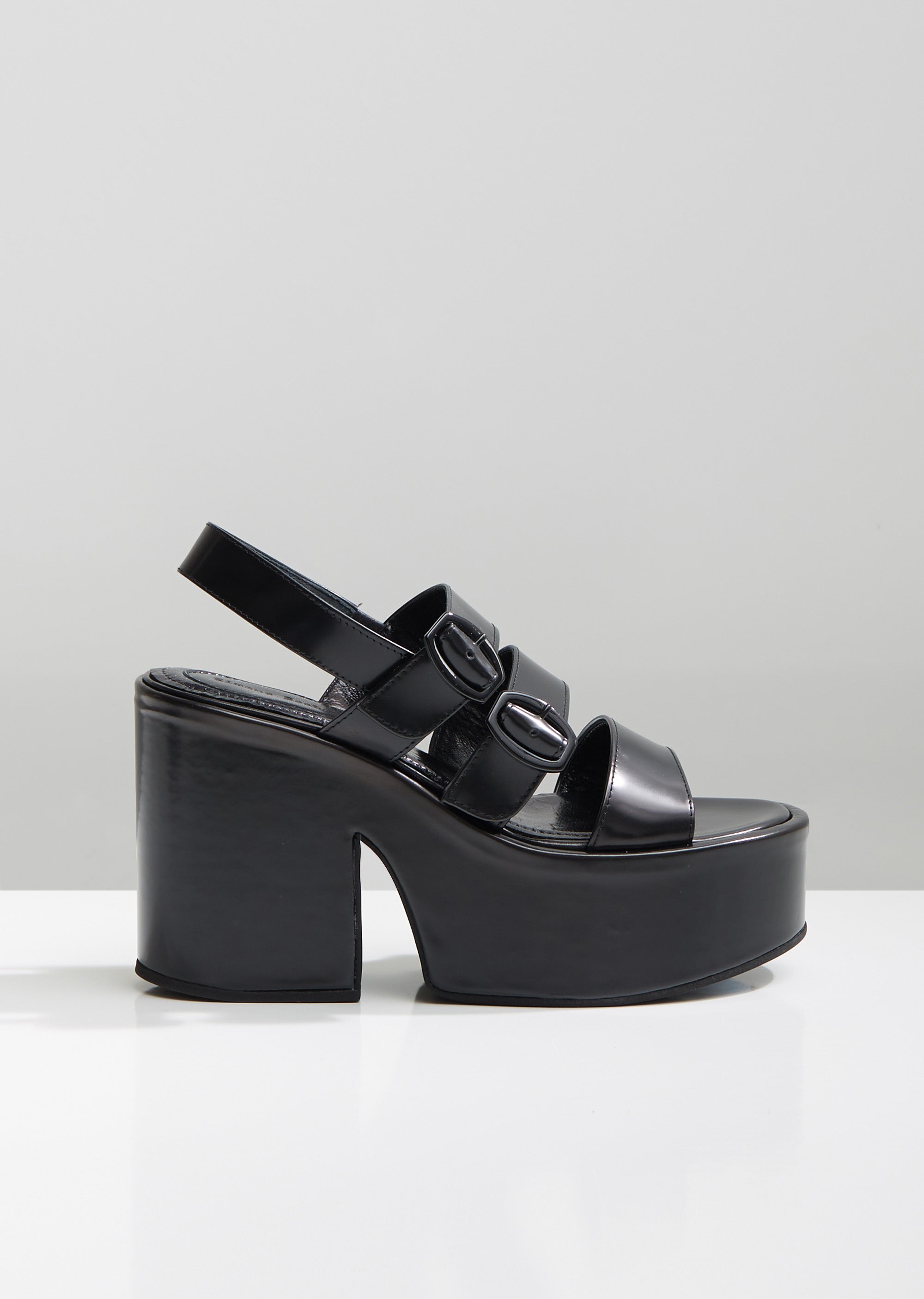 Platform Leather Sandal by Simone Rocha- La Garçonne