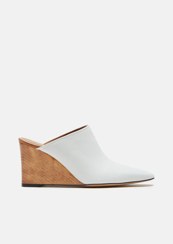 Flora Leather Mules