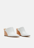 Flora Leather Mules