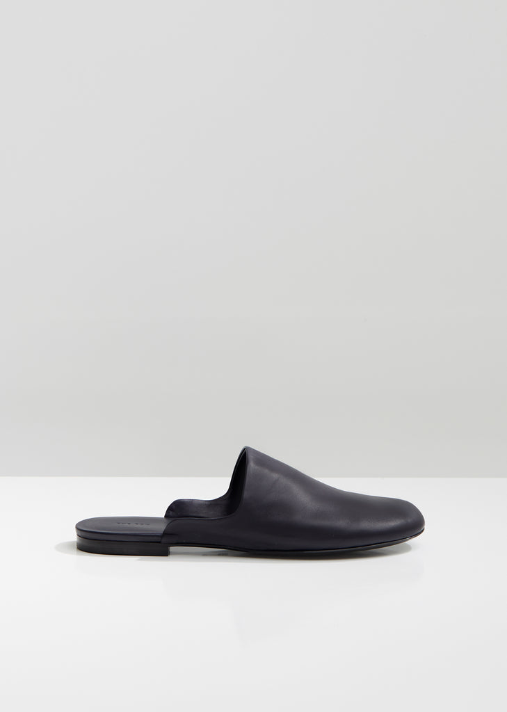 THE ROW Sleeper leather slippers