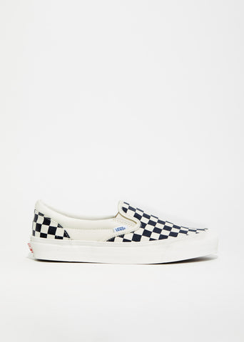 OG Classic Checkerboard Slip-On Sneakers