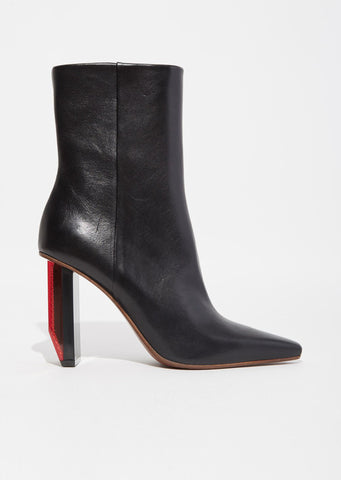 Reflector Heel Ankle Boots
