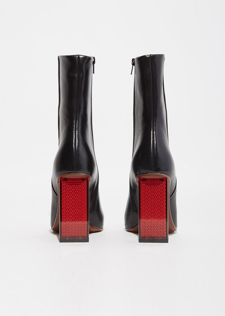 Reflector Heel Ankle Boots