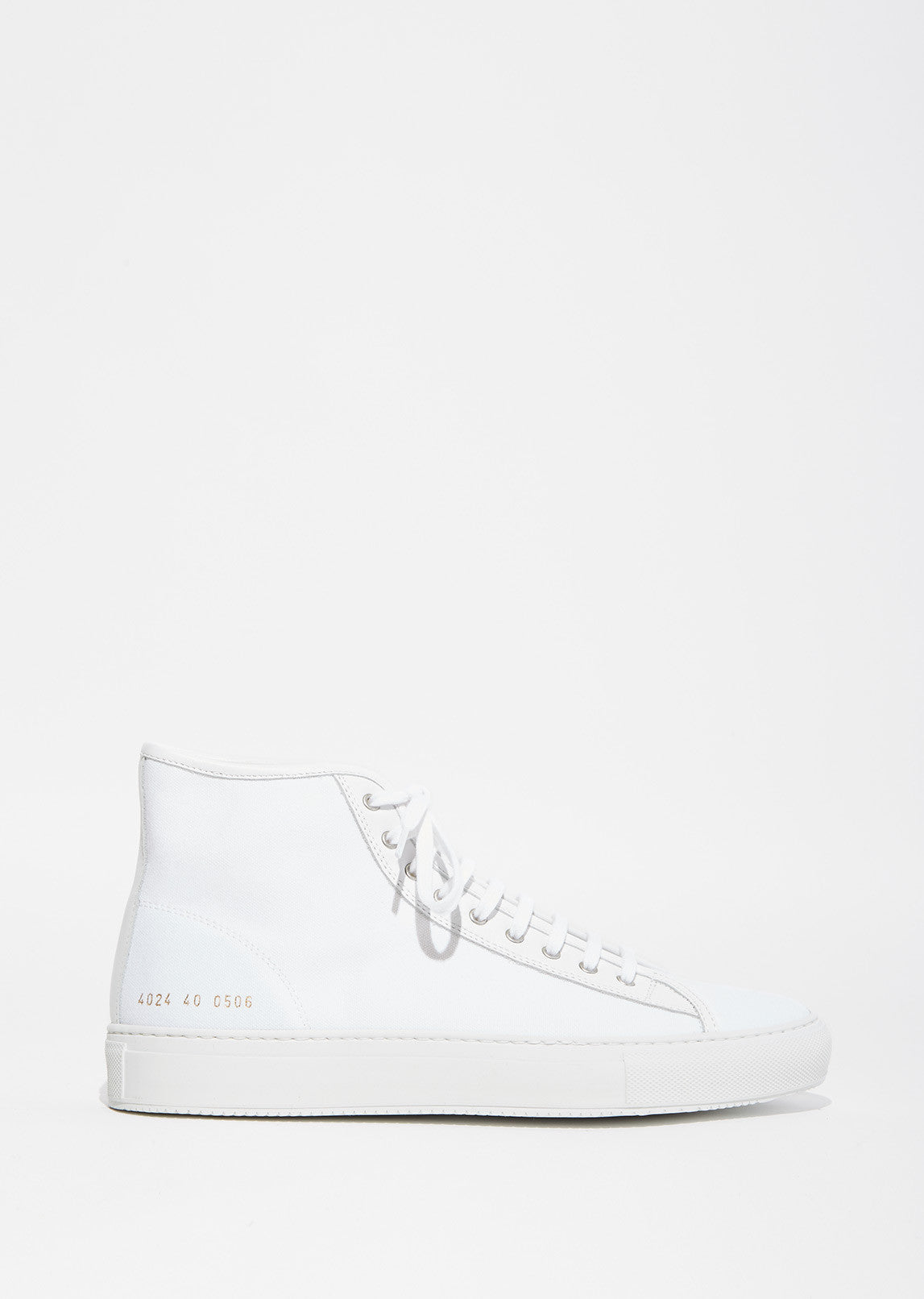 Tournament Canvas High-Top Sneaker by Woman by Common Projects