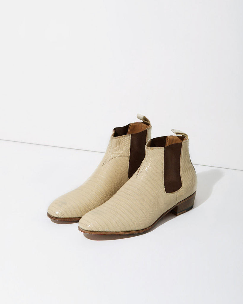 Tejus Lizard Ankle Boot