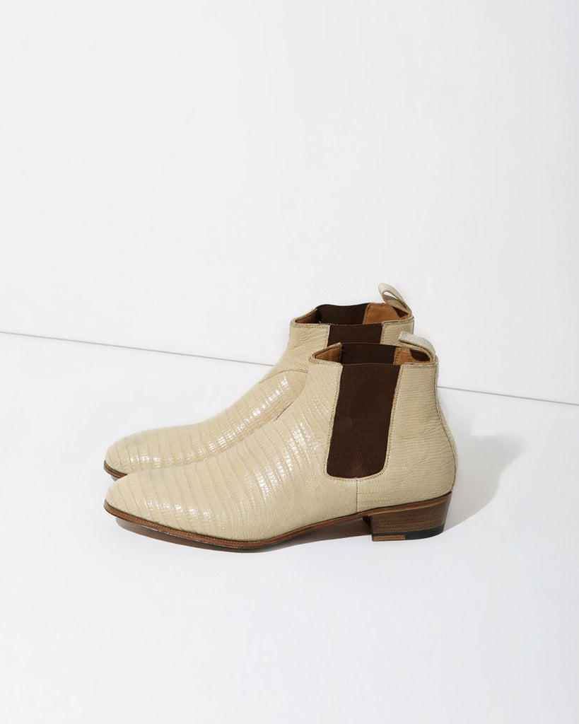 Tejus Lizard Ankle Boot
