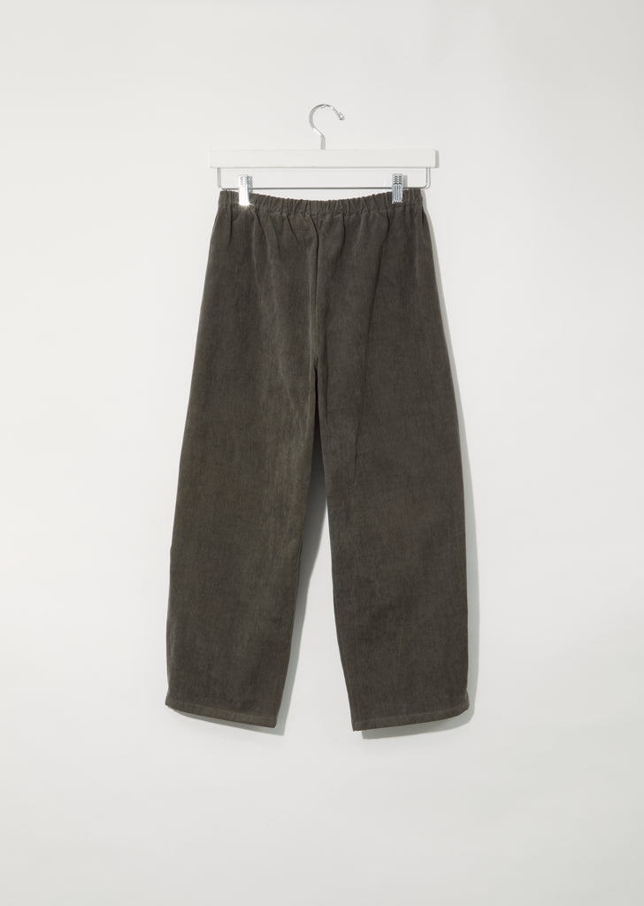 Cotton Pullon Trousers — Chestnut
