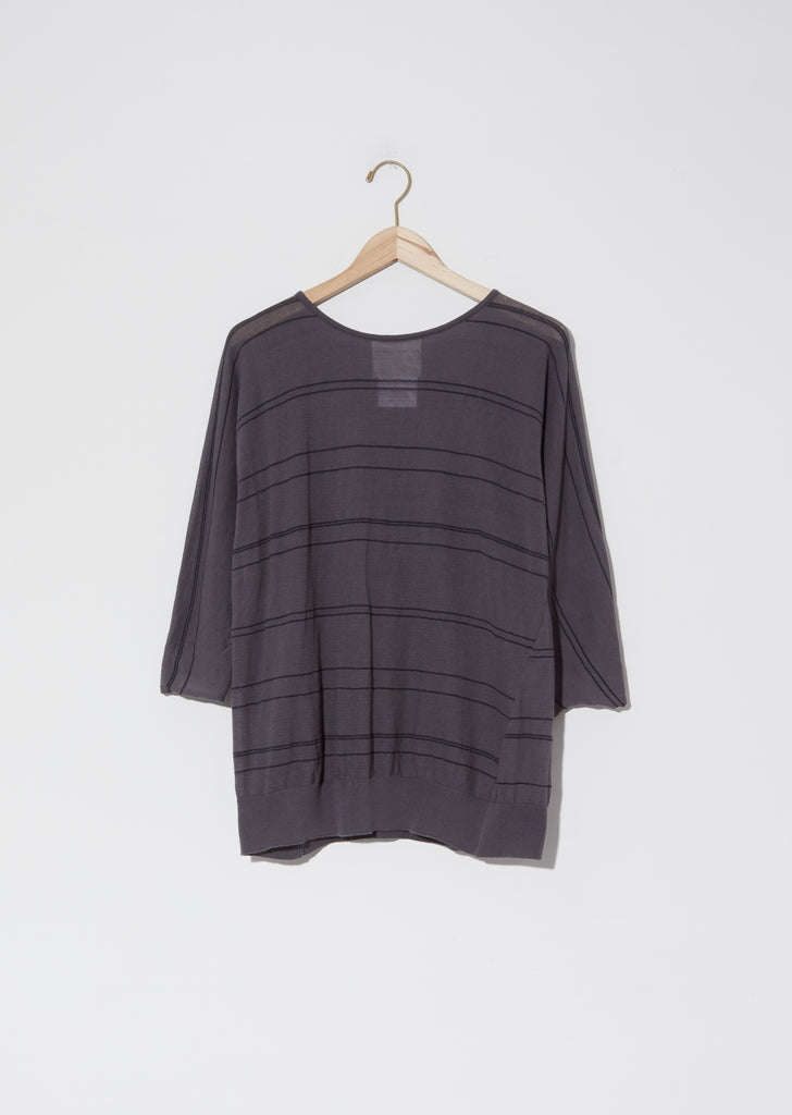 Spades Cotton Sweater – Grey