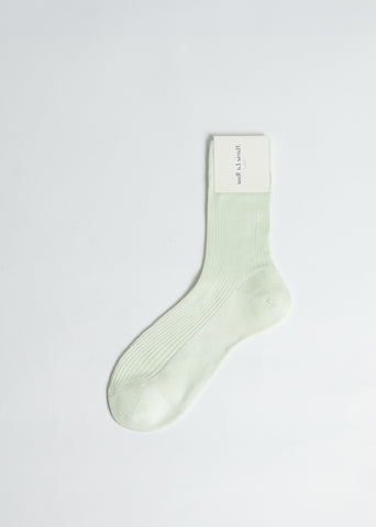 One Ribbed Socks — Bacello