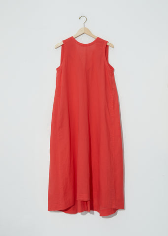 Boiled Colors Dress — Red