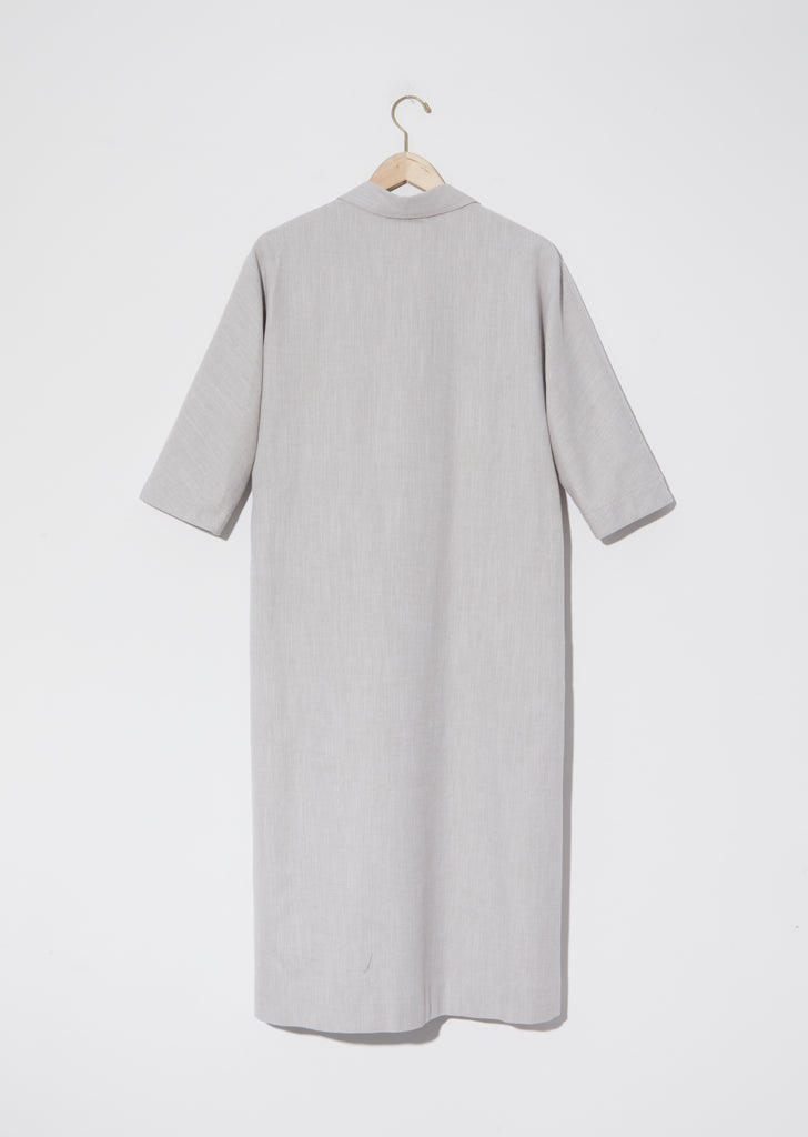 Cotton Apron Dress — Nougat