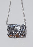 Sequin Bag — Silver