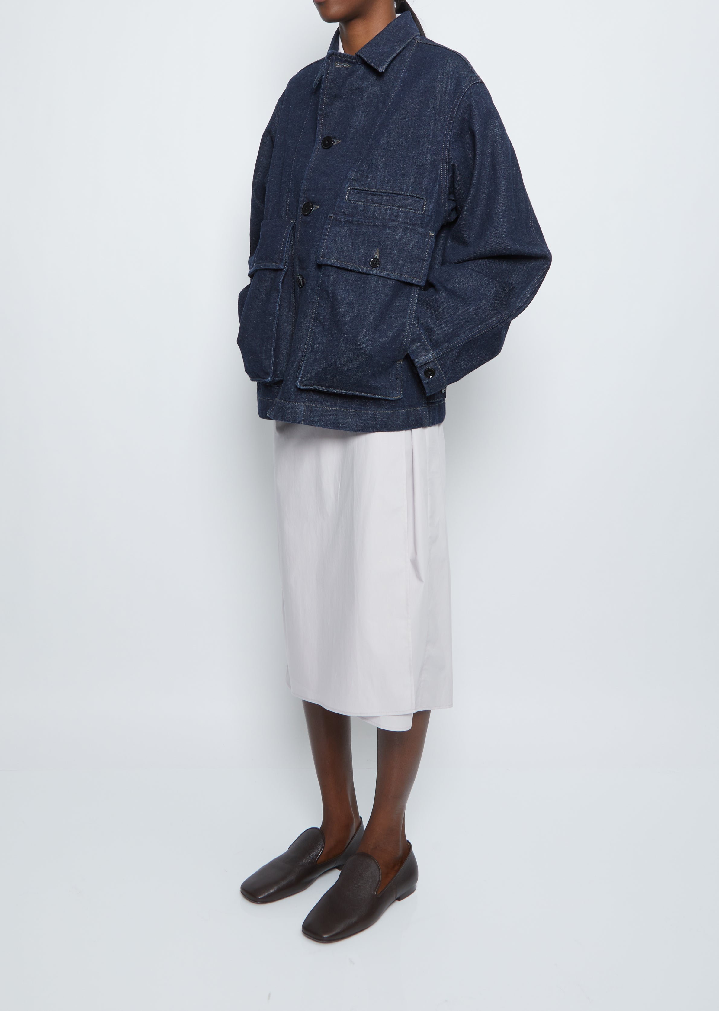 Lemaire Boxy Denim Jacket