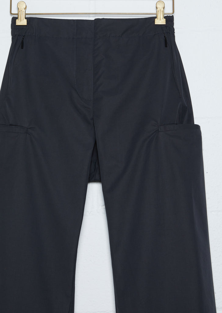 Romero Technical Cotton Pants — Dark Navy