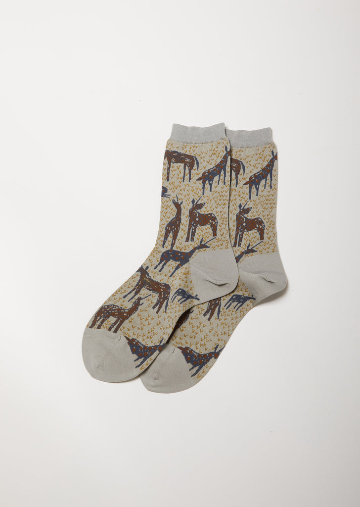 Unichorus Socks — Light Gray