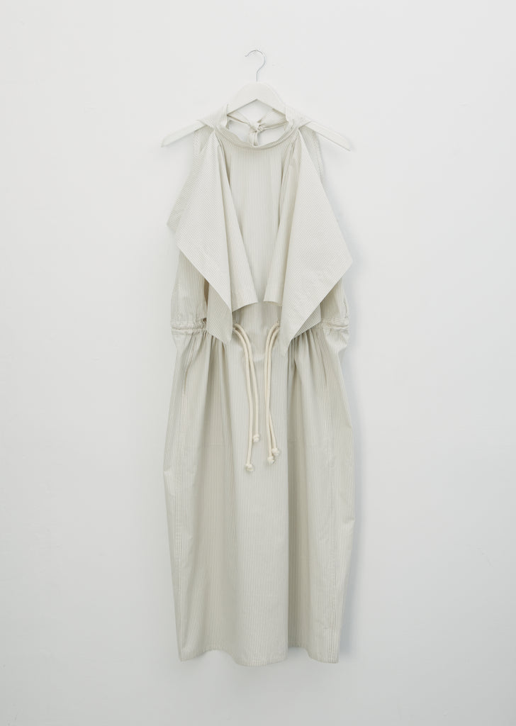 Sleeveless Foulard Dress