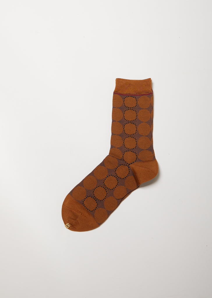 Tambourine Socks — Brown