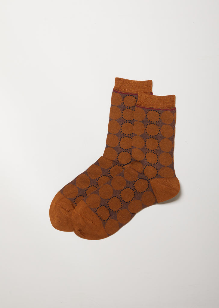 Tambourine Socks — Brown