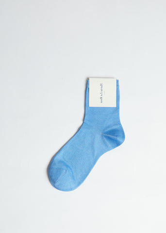 One Ankle Socks — Blue Reale