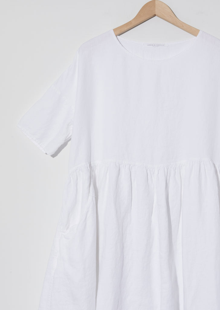 Linen Wide & Short Dress