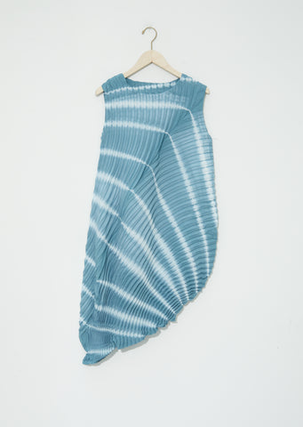 Shibori Pleats Dress