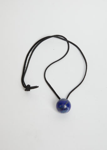 Lapis-Lazuli Sphere Necklace